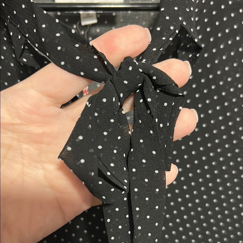 HAYDEN Black Polka Dot Dress - Picture 2 of 8